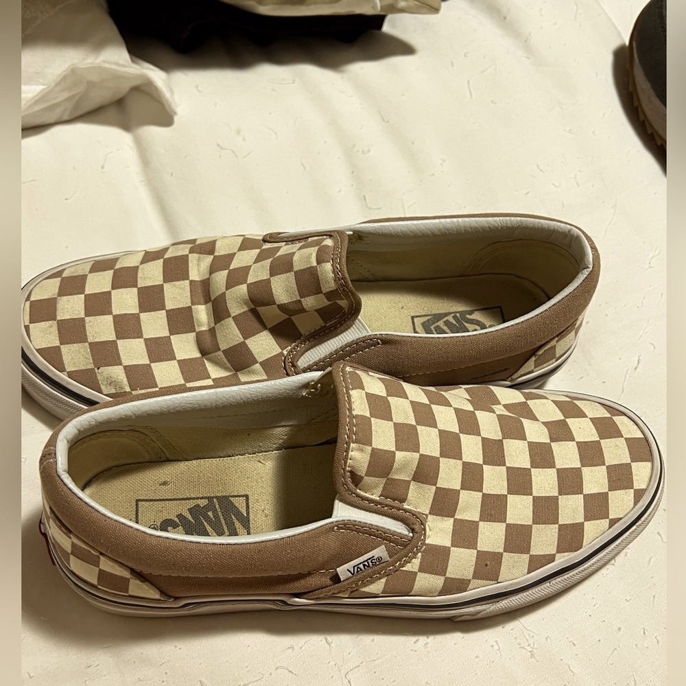 Vans Checkerboard Classic Slip-on Shoes